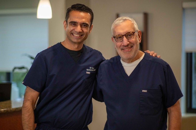 Oral Surgeons Dr. Vyas and Dr. Bressman